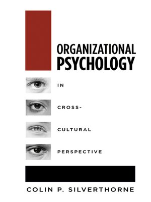 cover image of Organizational Psychology in Cross Cultural Perspective